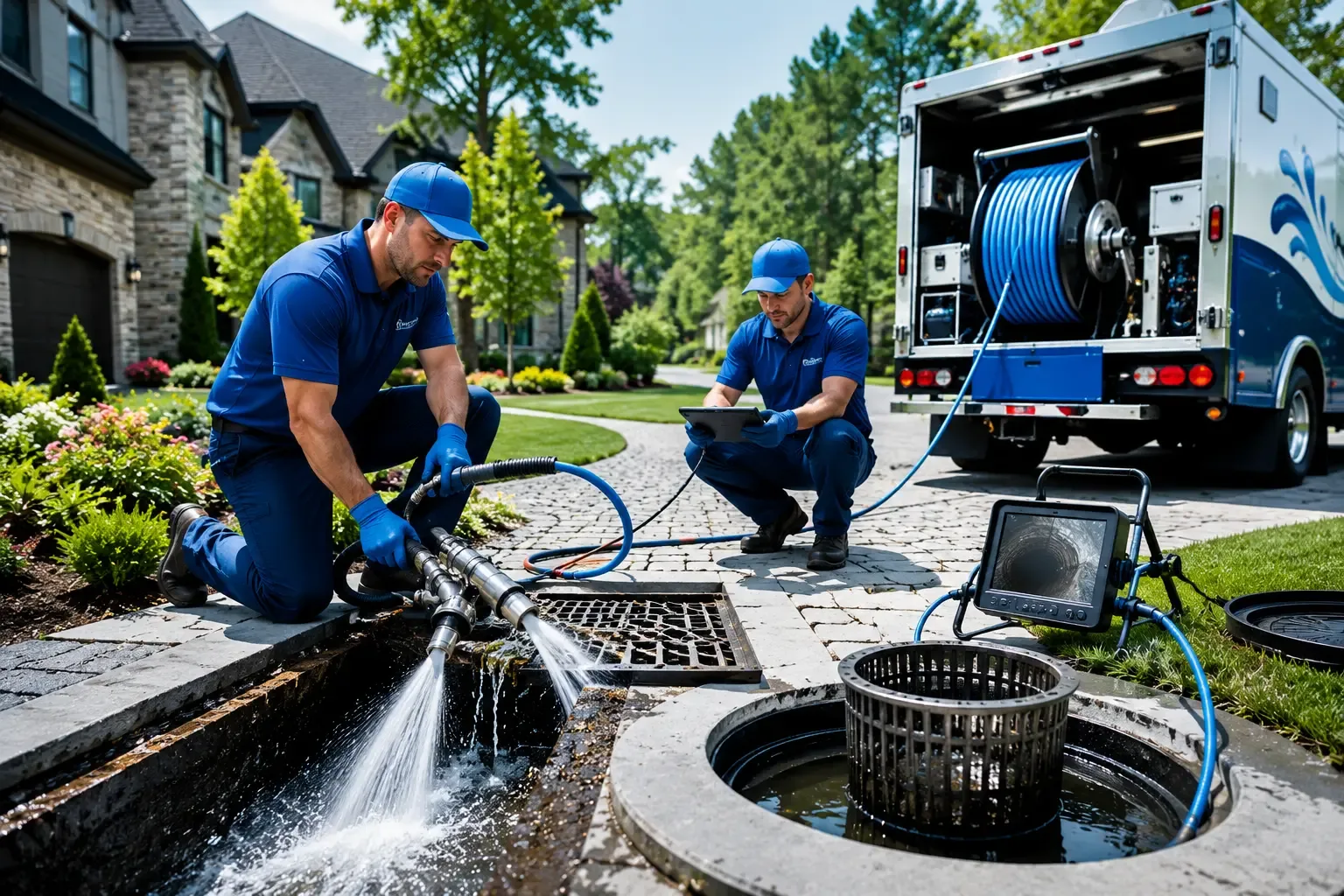 Local outdoor drain cleaning professionals in Wadesville, IN